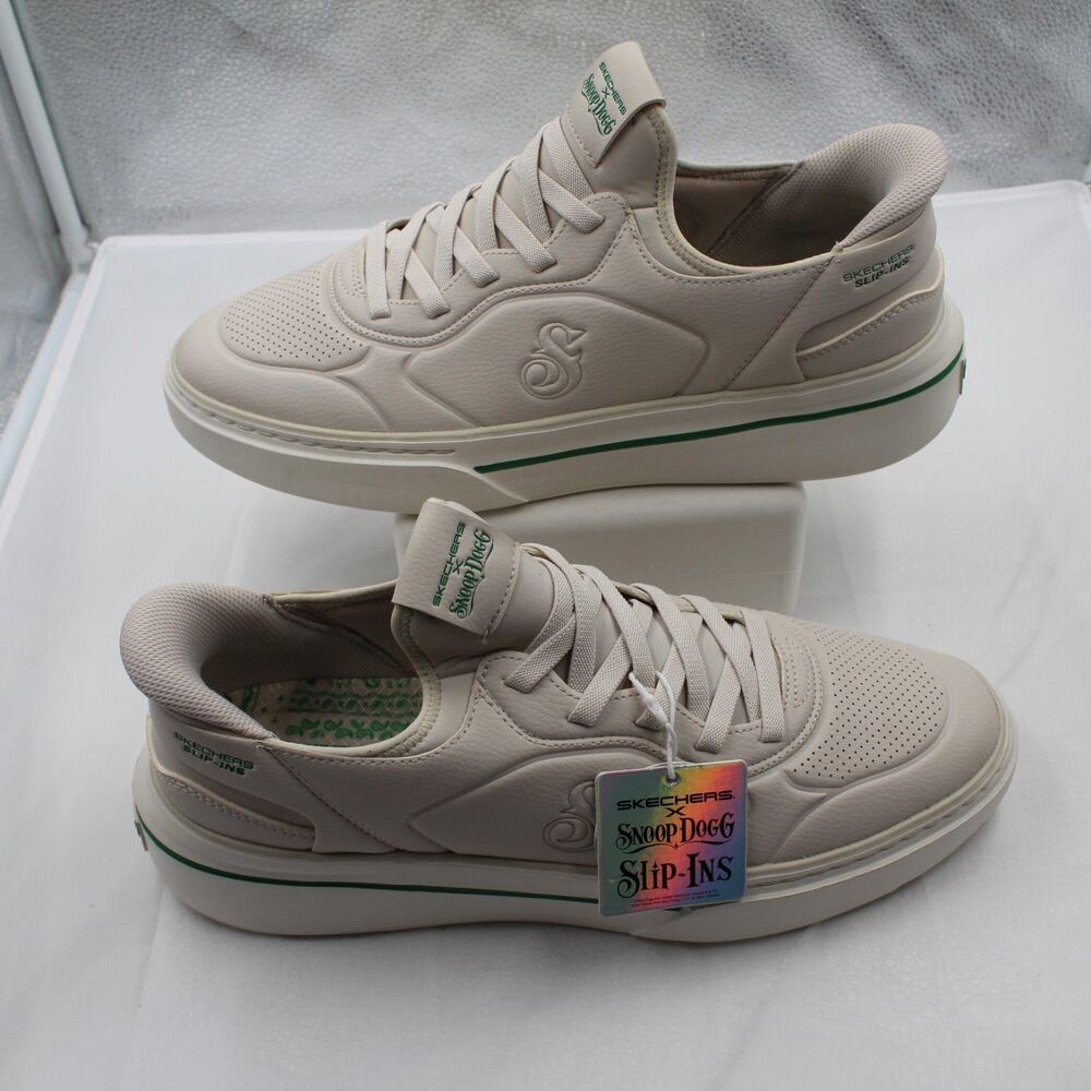Skechers x Snoop Dogg Slip-ins Snoop One Next Episode Men’s Size 11 Off-White